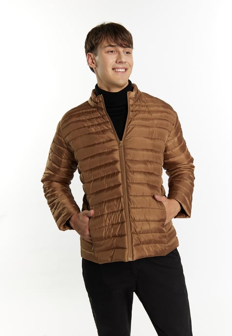 Mo Light quilted jacket Men camel - Image 3