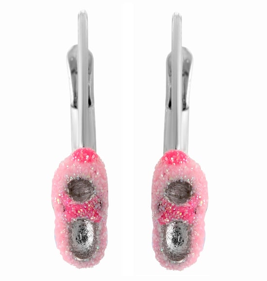 Orphelia 'Megane' Child's 925 Sterling Silver Drop Earrings - Silver ZO-7136/1 - Image 1
