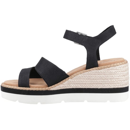 TOMS Darya Polyester Women's Black Sandals - Image 4