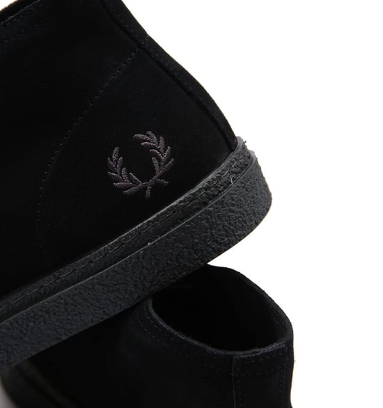 Botas Chukka de Suede Fred Perry Hawley para Hombre en Negro - Image 6