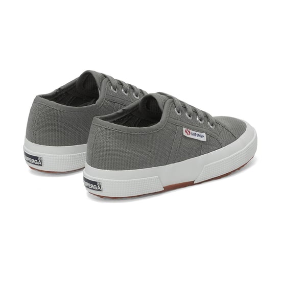 Superga Childrens/Kids 2750 Jcot Leather Trainers (Grey Sage)