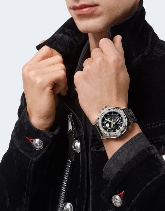 Philipp Plein The $kull Men's Black Watch PWAAA0121 - Image 4