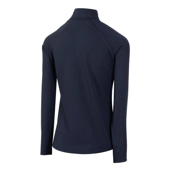 Island Green Womens/Ladies Embossed Full Zip Jacket (Navy) - Image 2