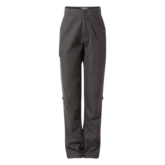 Craghoppers Childrens/Kids Kiwi II Trousers (Black Pepper) - Image 1