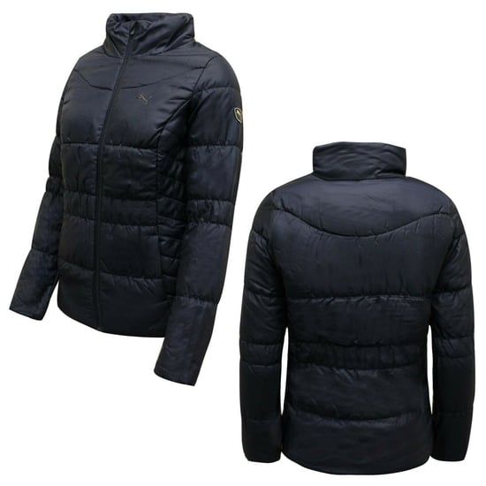 Chaqueta acolchada azul marino Essential de mujer Puma - Image 1