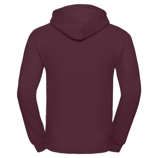 Russell Mens Plain Hoodie (Burgundy) - Image 2