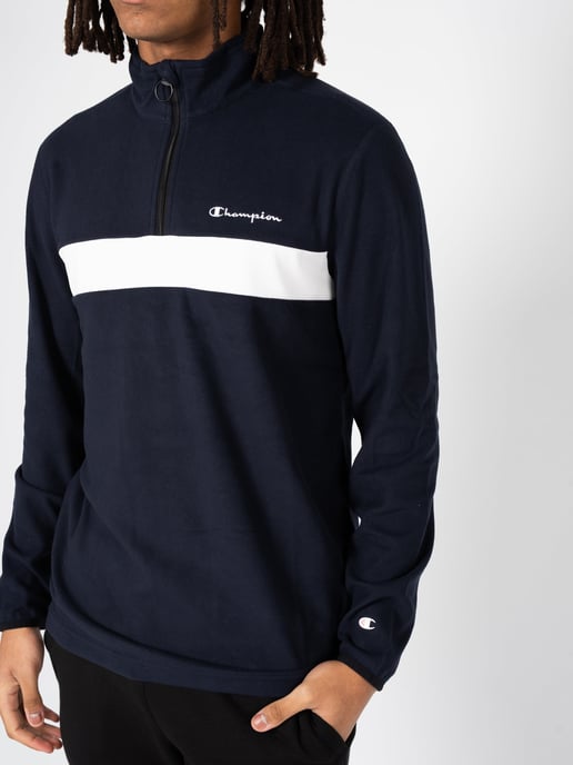 Champion Sudadera del hombre Blanco, azul oscuro - Image 5