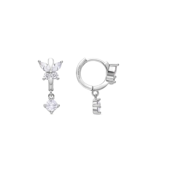 Pendientes Luxenter Rakga,de Circonita Brillante,acabados en rodio - Image 1