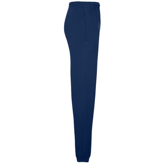 Fruit Of The Loom Mens Elasticated Cuff Jog Pants / Jogging Bottoms (Navy) - Image 3