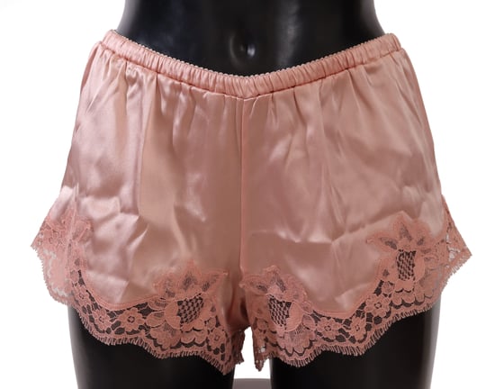 Ropa Interior de Encaje Floral Rosa para Mujer de Dolce & Gabbana - Image 1