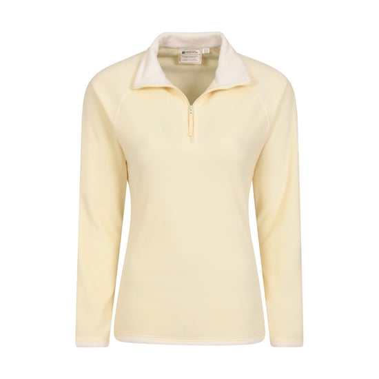 Mountain Warehouse Womens/Ladies Montana Half Zip Fleece Top (Yellow) - Image 3