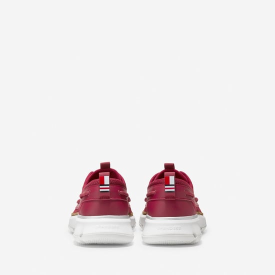 Cole Haan 4.ZeroGrand Regatta Nylon Men's Red Boat Shoes - Image 2