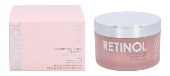 Rodial Pink Diamond Retinol Resurfacing Pads 50 piece - Image 1