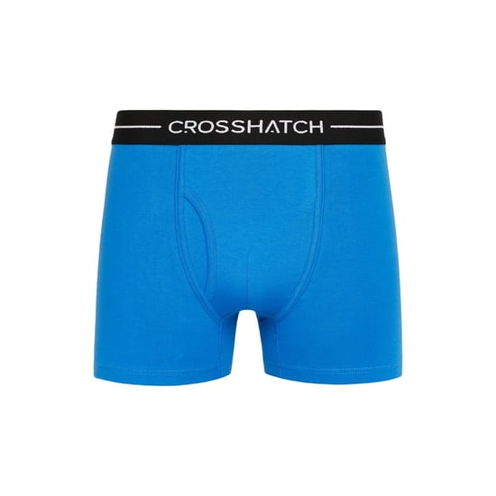 Crosshatch Mens Hexter Boxer Shorts (Pack Of 2) (Blue) - Image 3