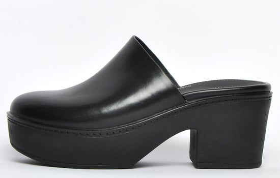 FitFlop Pilar Leather Mule Sandals Womens