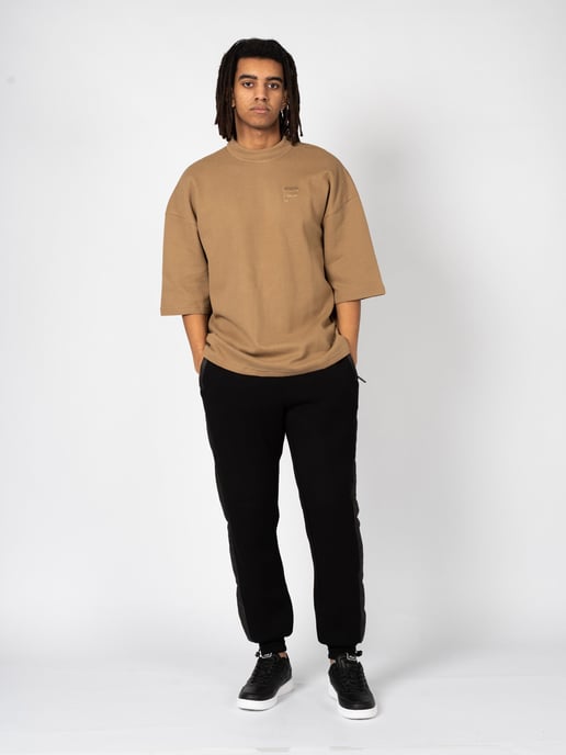 Fila T-shirt Kimono Oversize del hombre marrón - Image 2