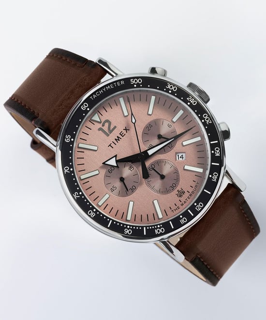 Timex Standard Chrono Men's Brown Watch TW2W47300 - Image 5