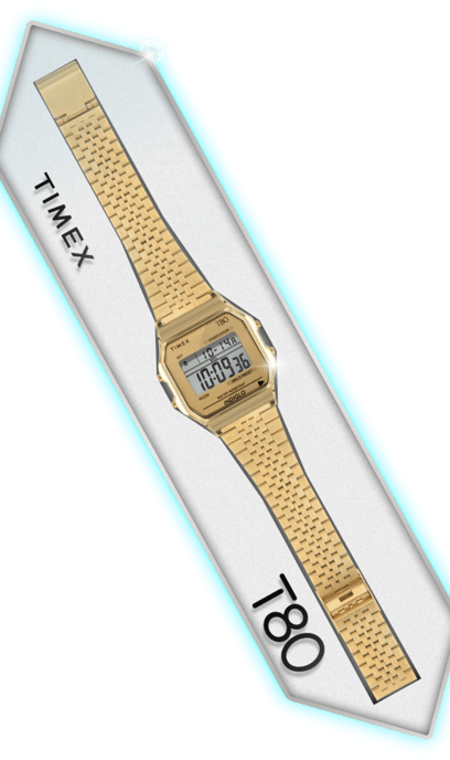 Timex T80 Unisex's Gold Watch TW2R79200 - Image 6