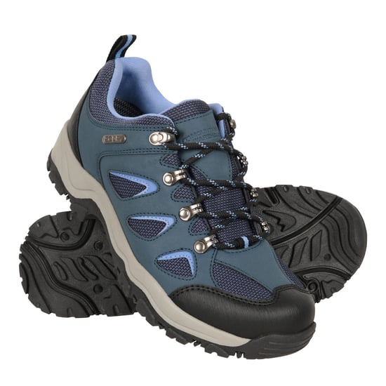 Mountain Warehouse Womens/Ladies Adventurer Waterproof Walking Shoes (Navy) - Image 3