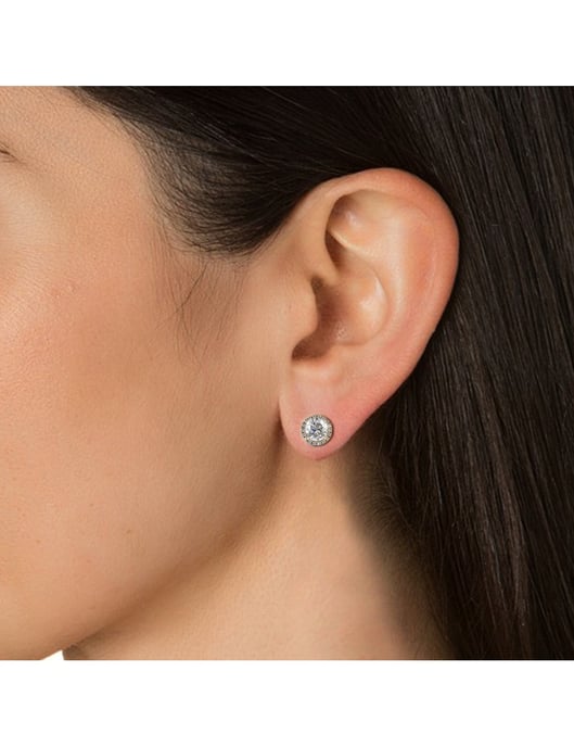Pendientes Sophia - Oro y Cristal - Image 5