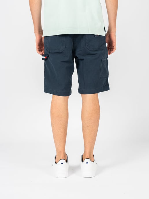 Tommy Jeans Bermudas Skater Jean Loose del hombre azul oscuro - Image 4