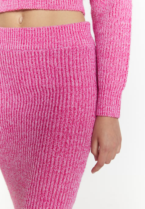 Mymo Midi skirt women pink - Image 5