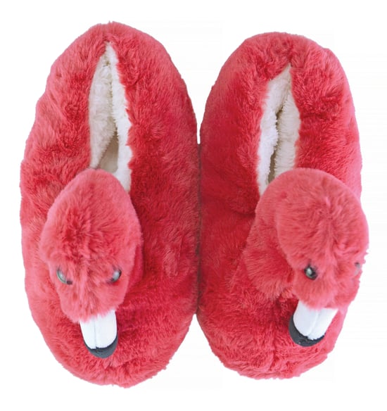 Ladies Flamingo Slippers | Novedad Funky Soft Soled Slippers for Women - Rosa - Image 2