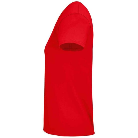 SOLS Womens/Ladies Crusader Organic T-Shirt (Red) - Image 2