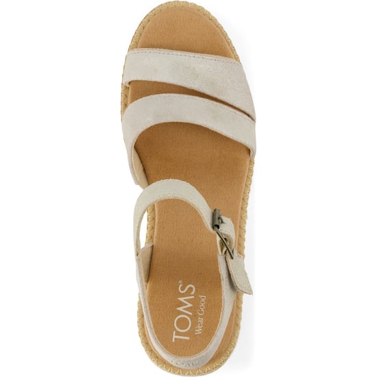 TOMS Darya Leather Women's Champagne Sandals - Image 4