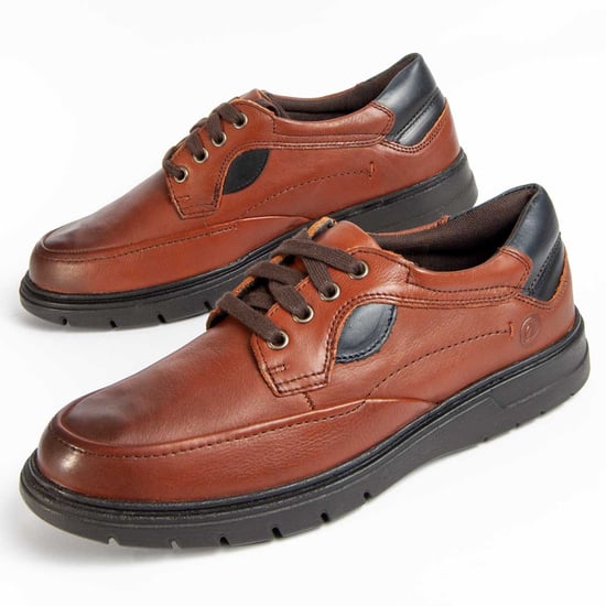 Purapiel Oxford-Sko Confore Brun