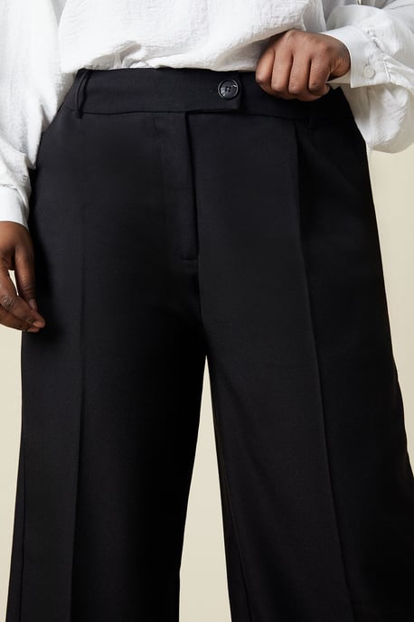 Curve High Waist Wide Leg Trouser
