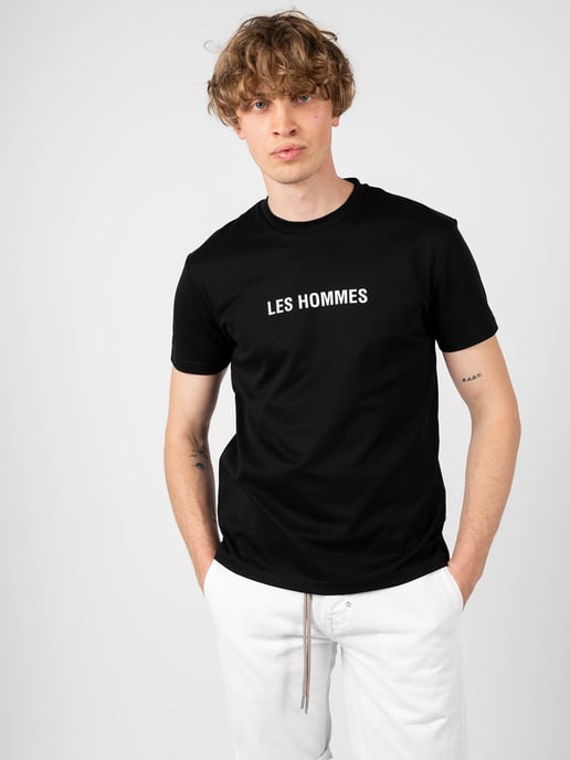 Les Hommes T-shirt Men's Black