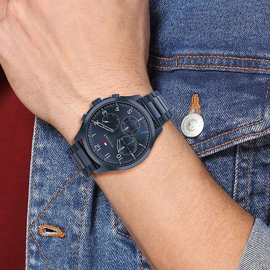 Tommy Hilfiger Asher Men's Blue Watch 1791853