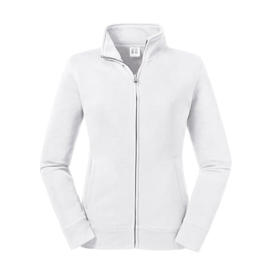 Russell Womens/Ladies Authentic Sweat Jacket (White) - Image 1