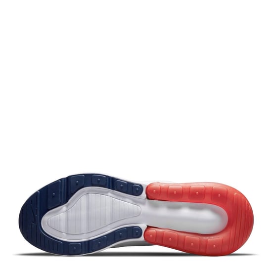 Nike Air Max 270 Trainers White/Red/Navy