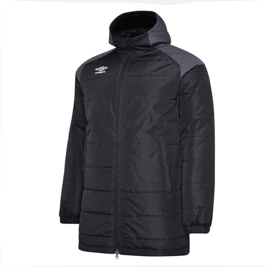 Umbro Mens Padded Jacket (Black/Carbon) - Image 1