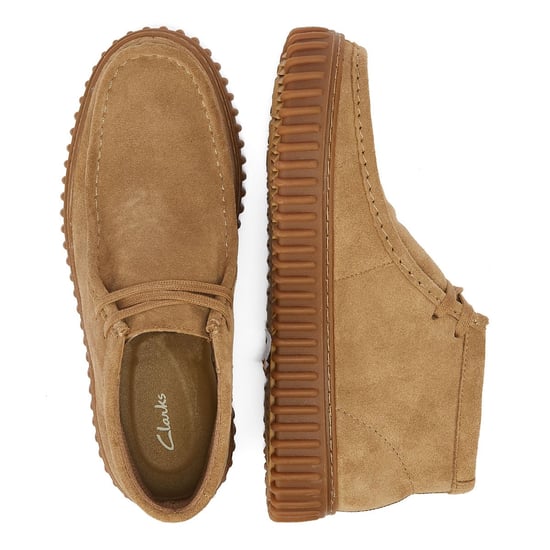 Botas Marrones de Suede Torhill Hi para Hombre de Clarks - Image 6