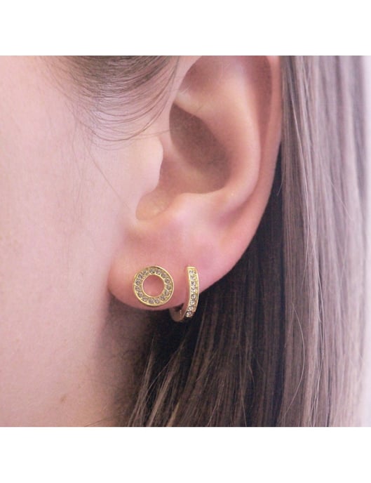 Pendientes Ophir - Oro y Cristal - Image 2