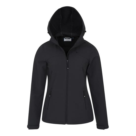 Mountain Warehouse Womens/Ladies Exodus Breathable Soft Shell Jacket (Black) - Image 5
