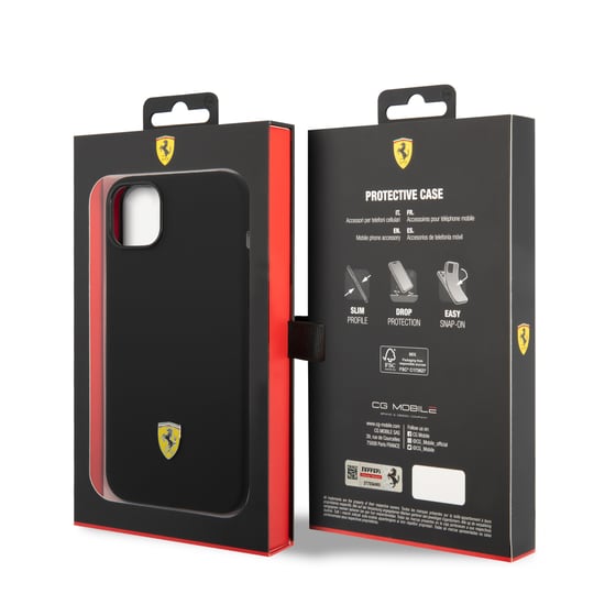 Ferrari iPhone 14 Liquid Silicone Phone Case