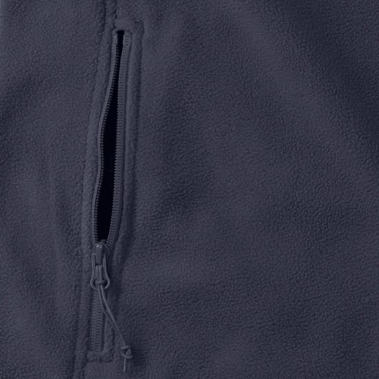 Russell Mens 1/4 Zip Outdoor Fleece Top (French Navy) - Image 5