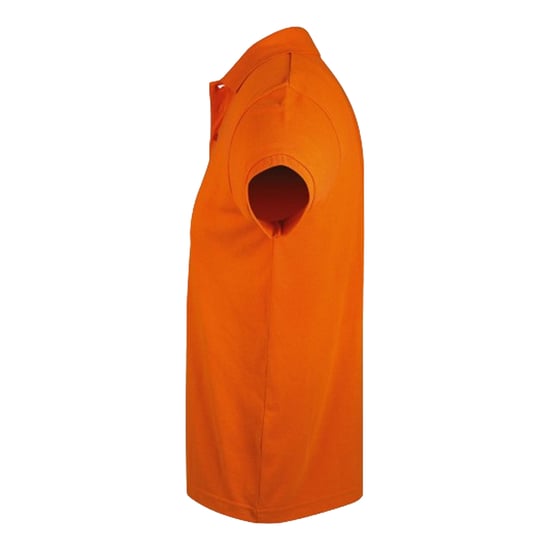 SOLS Mens Prime Polo Shirt (Orange) - Image 3