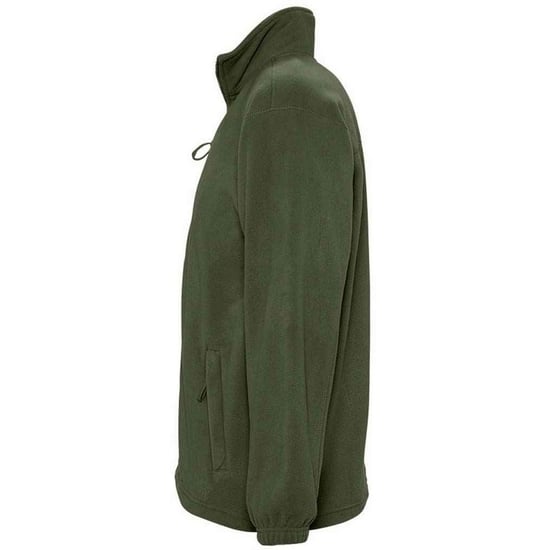 SOLS Unisex Adult North Fleece Jacket (Army) - Image 3