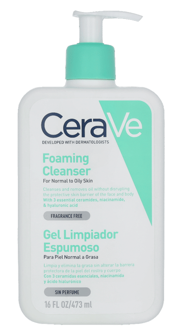 Limpiador Espumoso CeraVe con Bomba 473 ml - Image 1