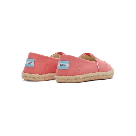 TOMS Alpargata Rope Lyocell Women's Peach Espadrilles - Image 2