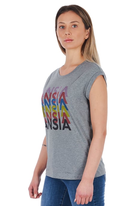 Camiseta Ggrigiomelange de Frankie Morello - Image 2