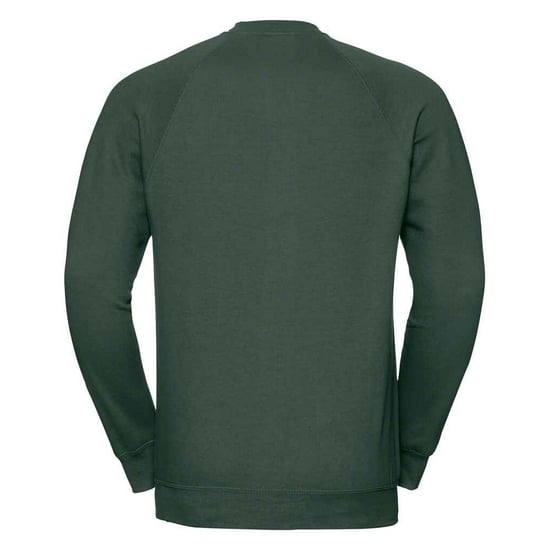 Russell Mens Spotshield Raglan Sweatshirt (Bottle Green) - Image 2