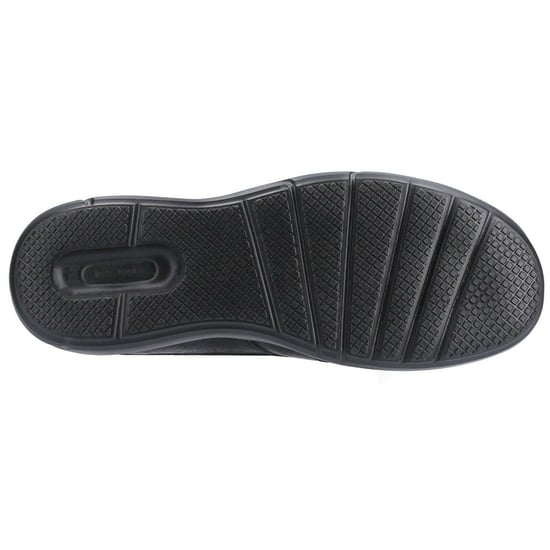 Hush Puppies Mens Aaron Slip On Leather Shoe (Black) - Image 4