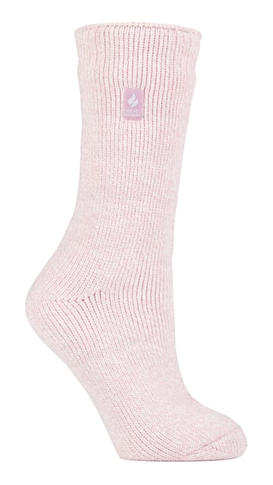 Calentadores - Calcetines Térmicos de Mujer para Invierno | Calcetines de Interior y Exterior | Adorables y Esponjosos | Regalos para Mujer - Rosa Espolvoreado (Viena) - Image 1