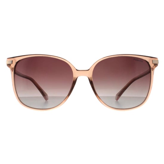Polaroid Square Womens Gold Brown Gradient Polarized PLD 4170/G/S/X